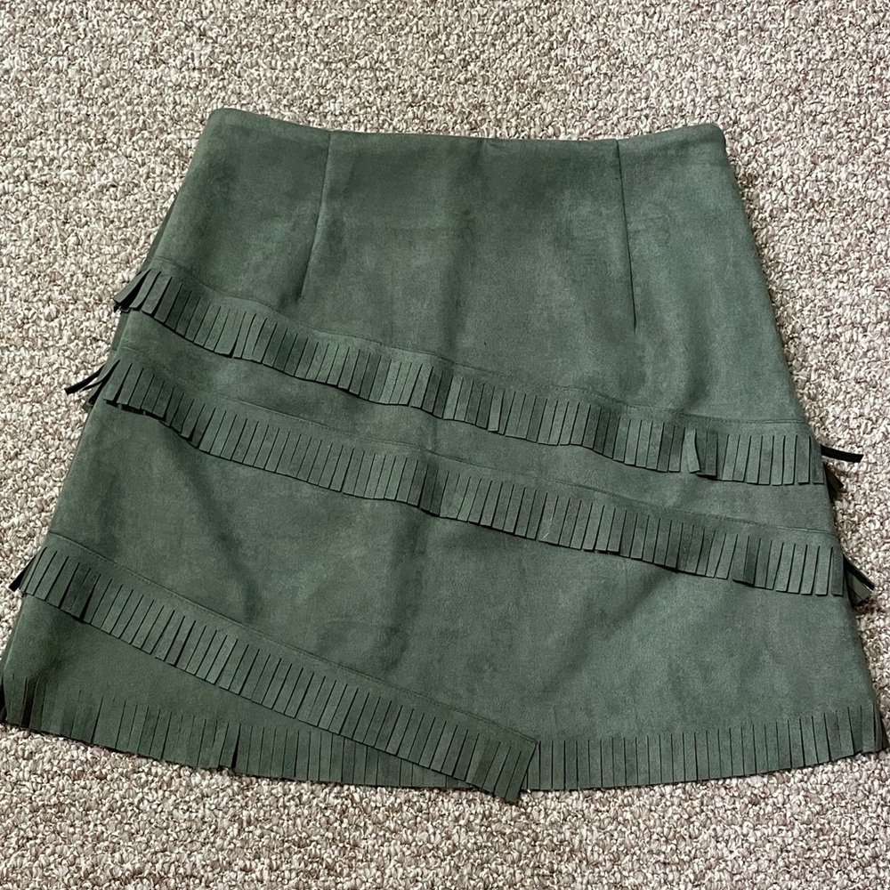 Morrisday Green mini skirt